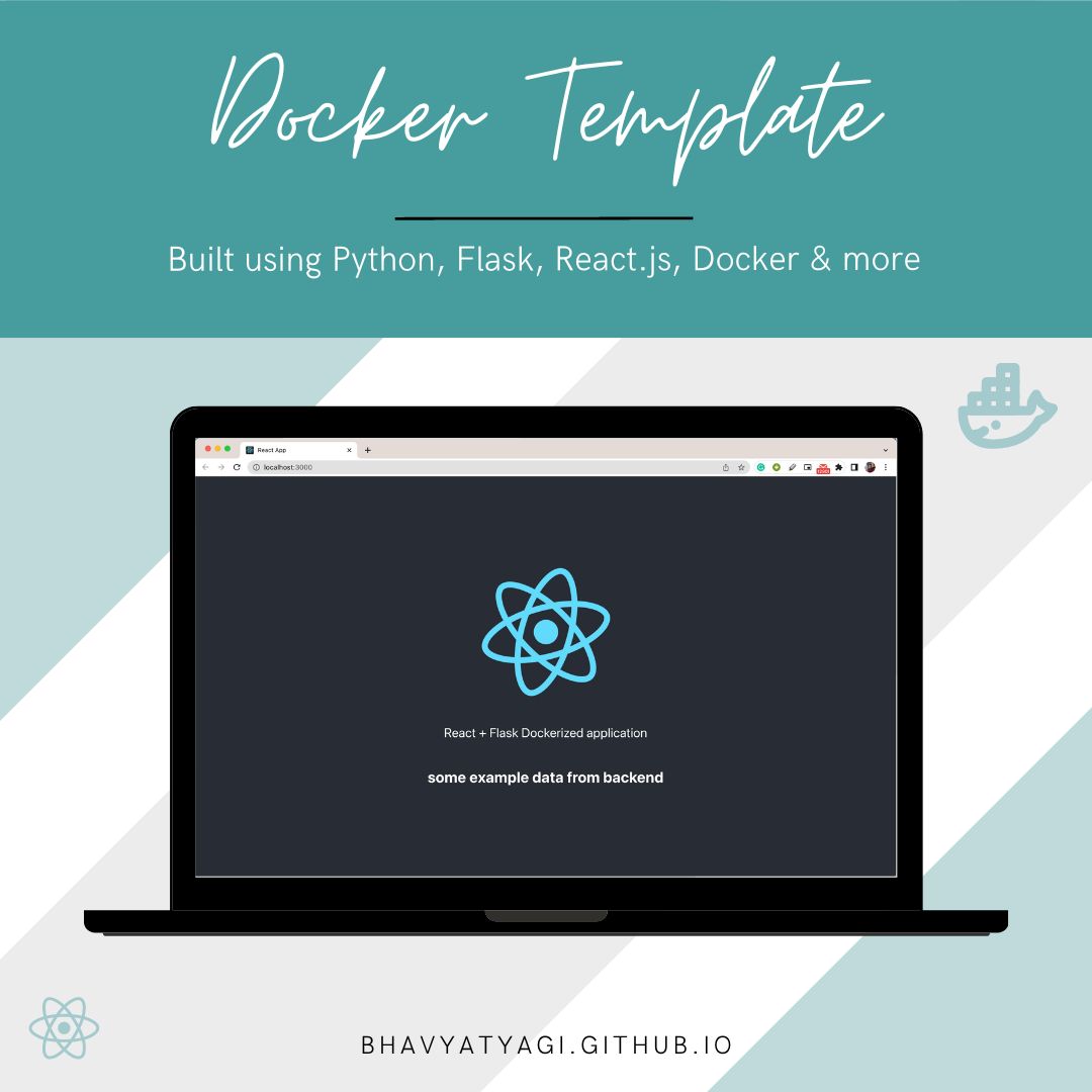 Flask-React-Docker Template